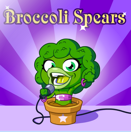 Broccoli Spears Poster