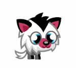 White Fang digging, click to see animation.