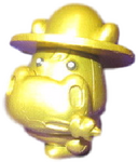 Humphrey figure gold