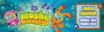 Lubber is above the Moshi Monsters Logo.