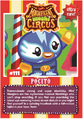 Collector card magnificent moshi circus pocito