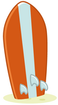 Tiki Surfboard Door (13 KB) Tiki Surfboard Door