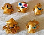 Gold figures