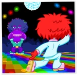 His dance-off against Moe Yukky