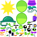 Roswell's sprite sheet