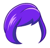 Purple wig5 style2