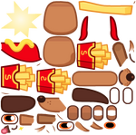 Frankie's sprite sheet