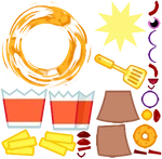 PomPom's sprite sheet