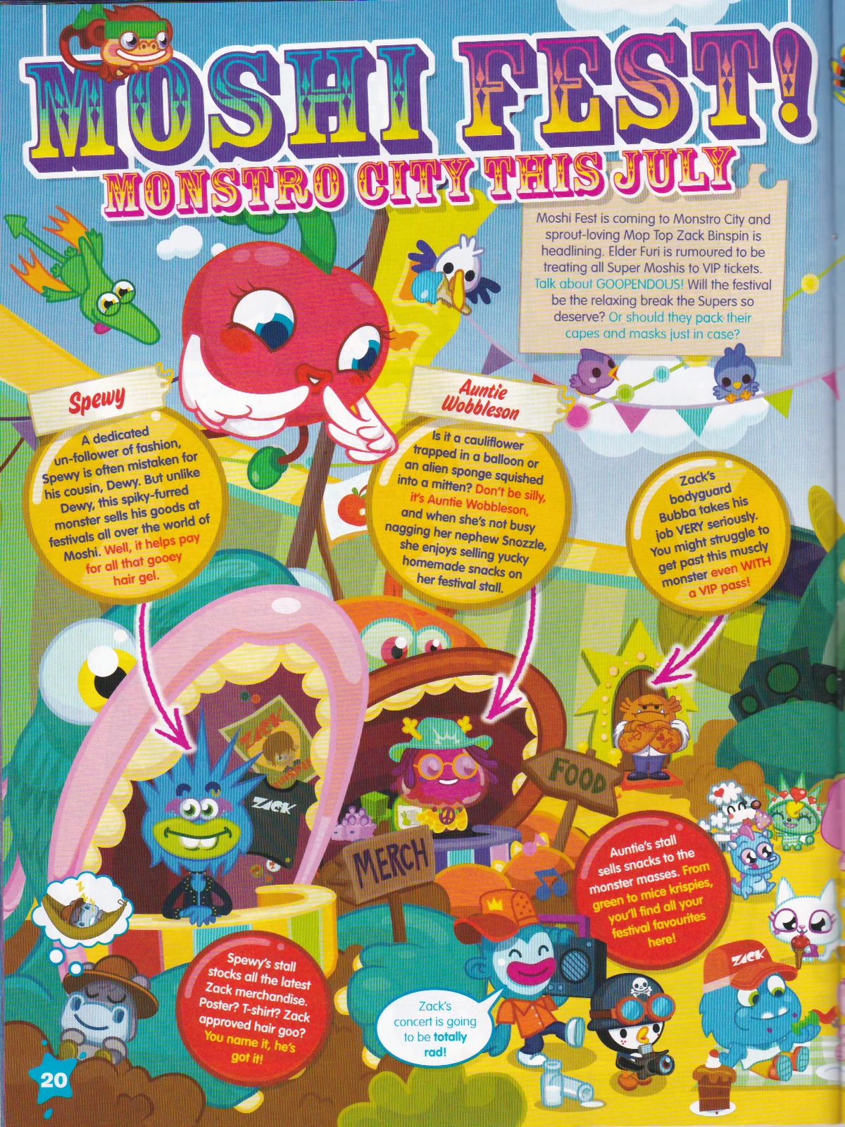 Moshi Fest | Moshi Monsters Wiki | Fandom