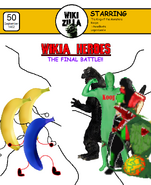Issue 50, the final issue of the series. Using the state secrets to create an arsenal of weapons and the ability to cross universes, the Skroopdoops begin their ultimate conquest. Can the Wikia Heroes save the multiverse from impending doom?
