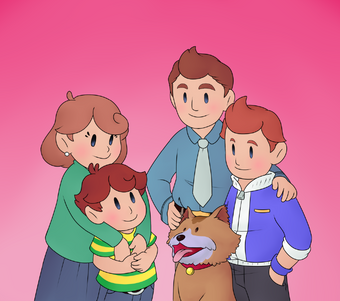 Travis family concept art