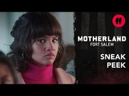 Motherland- Fort Salem Season 2, Episode 7 - Sneak Peek- Abigail Defends Her Mother - Freeform