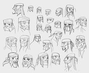 Face studies by Junpei Takayama