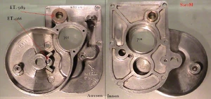 Einzelteile Getriebe Getriebedeckel