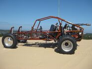 A Sandrail buggy, which the Rollcage is strongly based on.