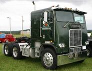 The Freightliner COE, which shares similarities withthe Governor.