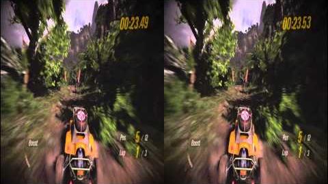 Sony Playstation 3 MotorStorm Pacific Rift 3D Trailer in Stereoscopic 3D 720p TRU3D