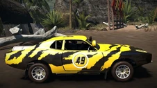 Janine Brazon's "Tiger" livery (Driven by Toby Mfana in MSMV)