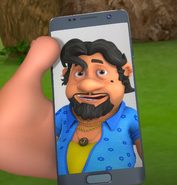 John as seen from Patlu's phone