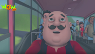 Motu driving a bus in the episode "Motu Patlu ki Bus"