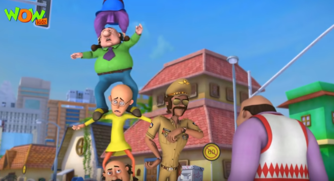 Motu patlu watch top