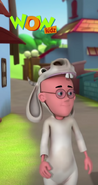 Patlu dressed as a goat