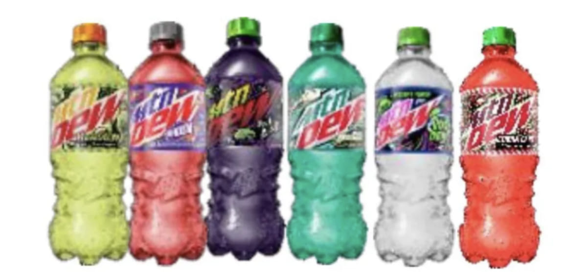 mountain dew products