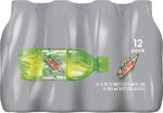 Diet Mountain Dew's 12-pack 12 oz. bottle design from 2009 until 2013.
