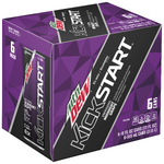 Kickstart (Energizing Midnight Grape)'s contemporary 6-pack design.