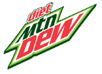 Diet Mountain Dew's logo from 2009 until 2017.