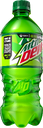 Mountain Dew's 20 oz. Sidekick bottle design during the 2024 Xbox Gaming Rewards promotion (side).