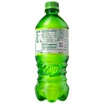 Diet Mountain Dew's Sidekick 20 oz. bottle design from 2023 until 2025 (back).