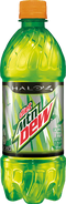 Diet Mountain Dew's Halo 4 bottle design.