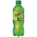 Mountain Dew's current 1-liter Sidekick bottle design (side).