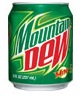 Mountain Dew's 8 oz. can design from 2005 until 2009.