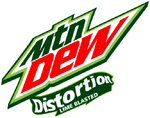 Mtn Dew Distortion's logo.