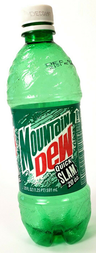 mountain dew solar flare bottle