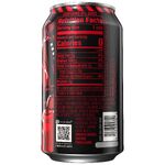 Code Red Zero Sugar's 12 oz. can design (back).