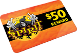 $50 Sprit Halloween Gift Card (50 Winners)
