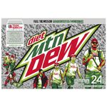 Diet Mountain Dew's 24-pack design during the Team Rubicon promotion (front).