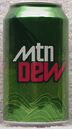 Mountain Dew's 2009 prototype can design, released only as a test run in Chicago. Photograph courtesy of Usasoda.com