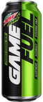 Alternate render of Amp Game Fuel Charged (Original Dew)'s 16 oz. can design.