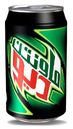 Mountain Dew's Arabian can design from 2010 until 2017 (Arabic side).