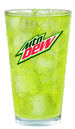 Mountain Dew's glass cup design from 2009 until 2017.