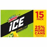 Mountain Dew Ice's 15-pack design (front).