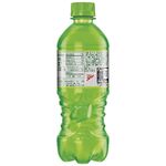 The current Diet Mountain Dew Sidekick 20 oz. bottle design (back design with logo).