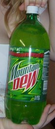 Mountain Dew's 2-liter bottle design for Christmas 2006.