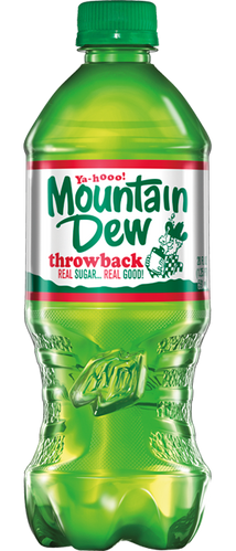 Mountain Dew Classic Bottle with Real Sugar