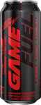 Front of Game Fuel (Championship Citrus Cherry)'s 16 oz. can design. Despite the name, it is not confirmed whether or not this is the same flavor as Game Fuel (Citrus Cherry).