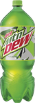 Diet Mountain Dew's redesigned 2-liter bottle, introduced in 2020.